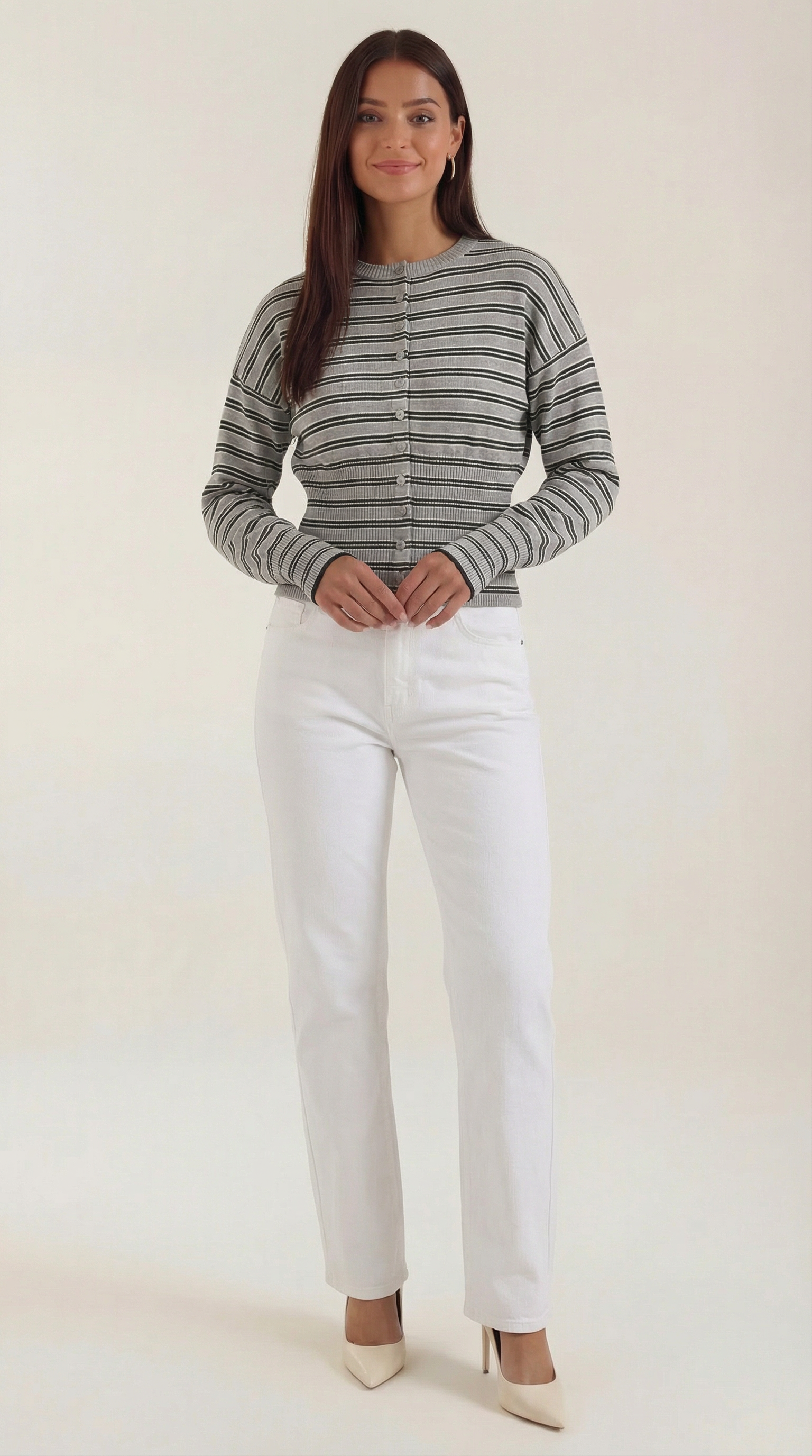 Striped Cardigan Ida