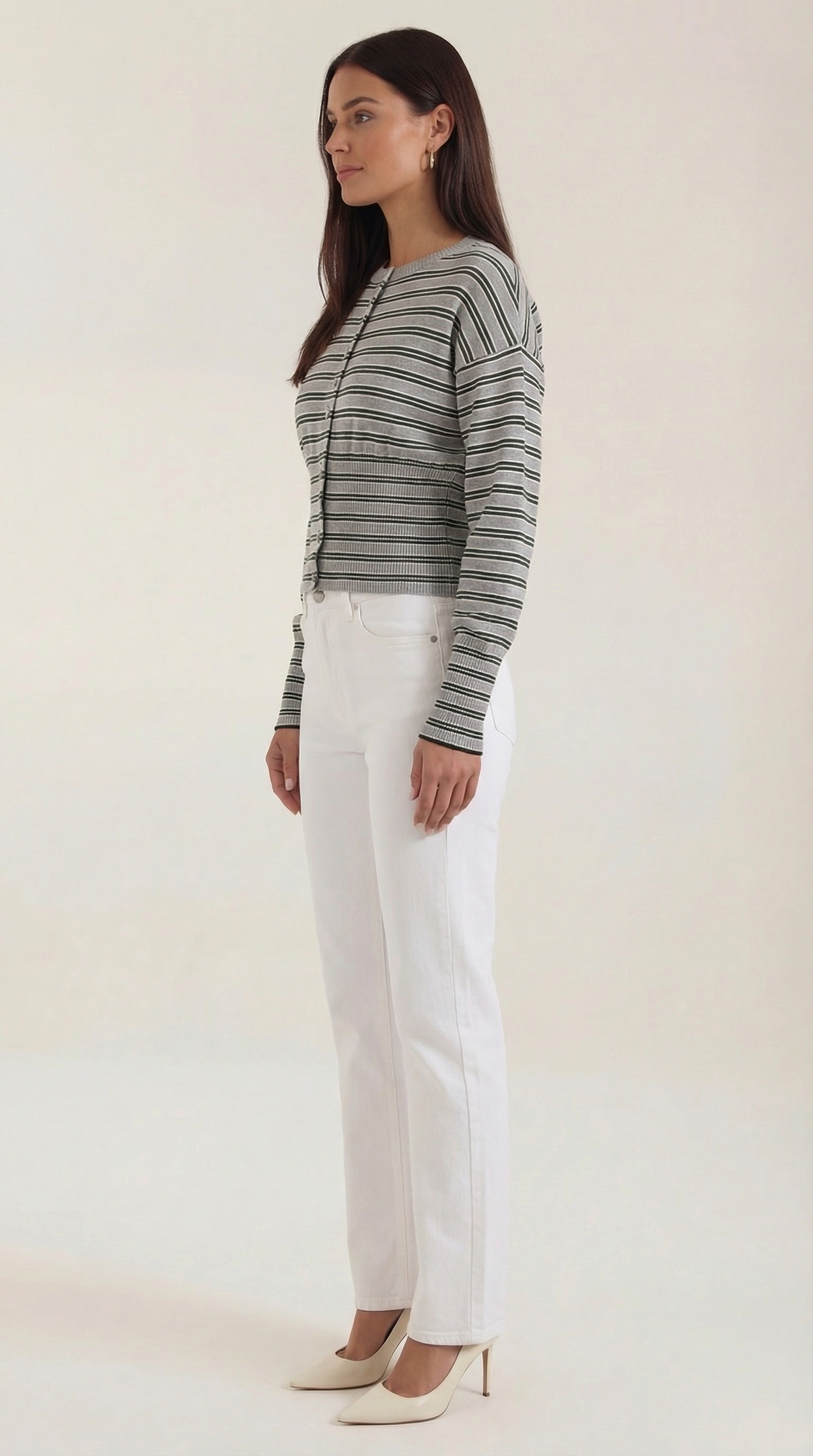Striped Cardigan Ida