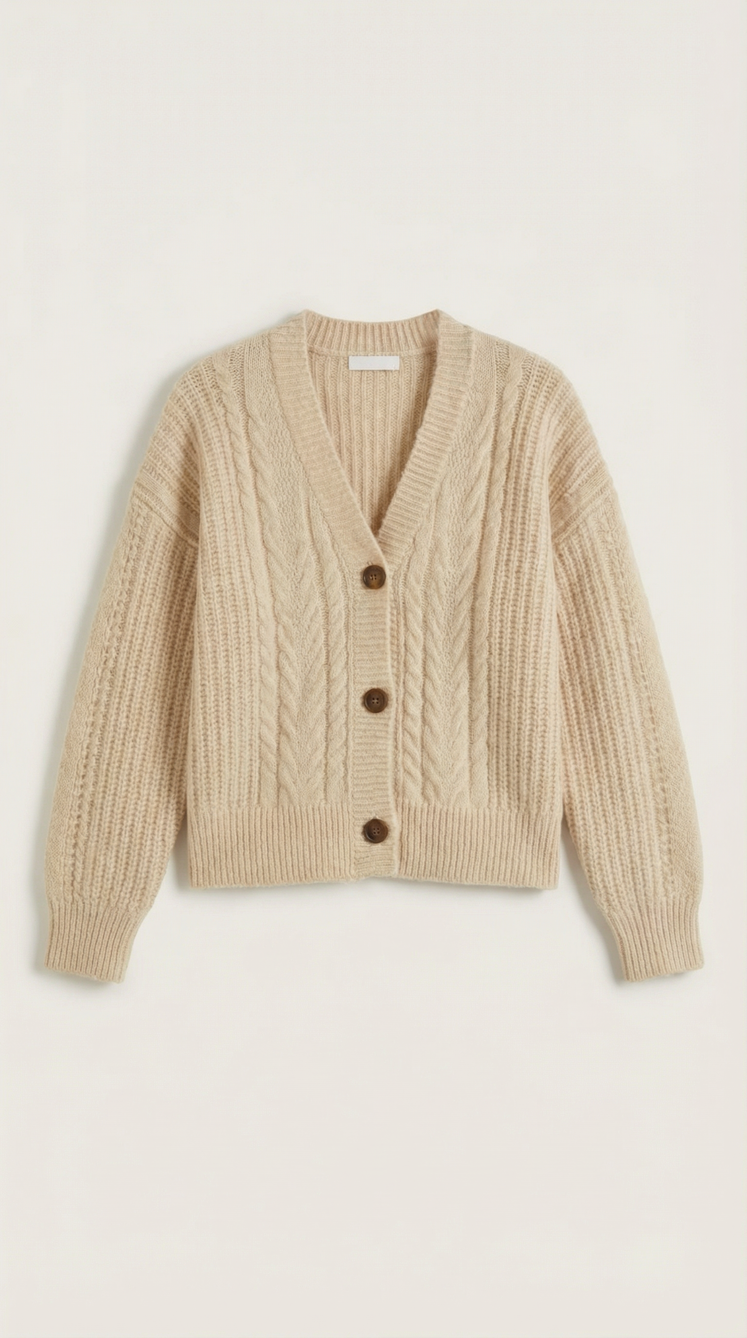 'Janet' Oversized Cable-Knit Sweater