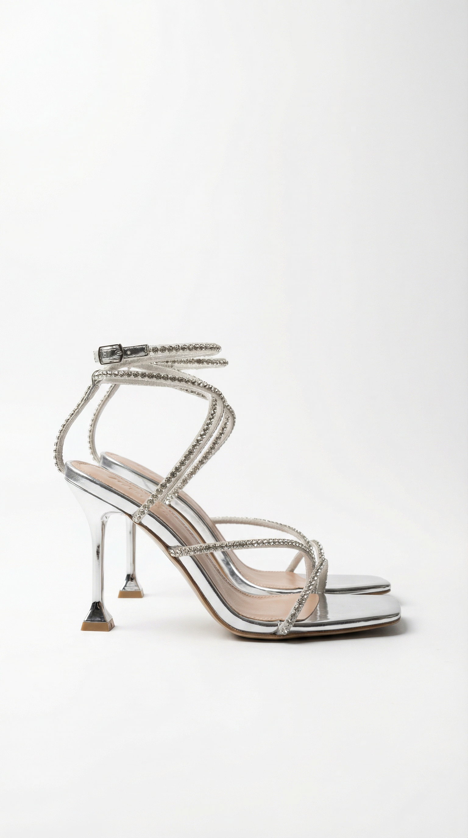 Jennifer mid-heel with ankle strap
