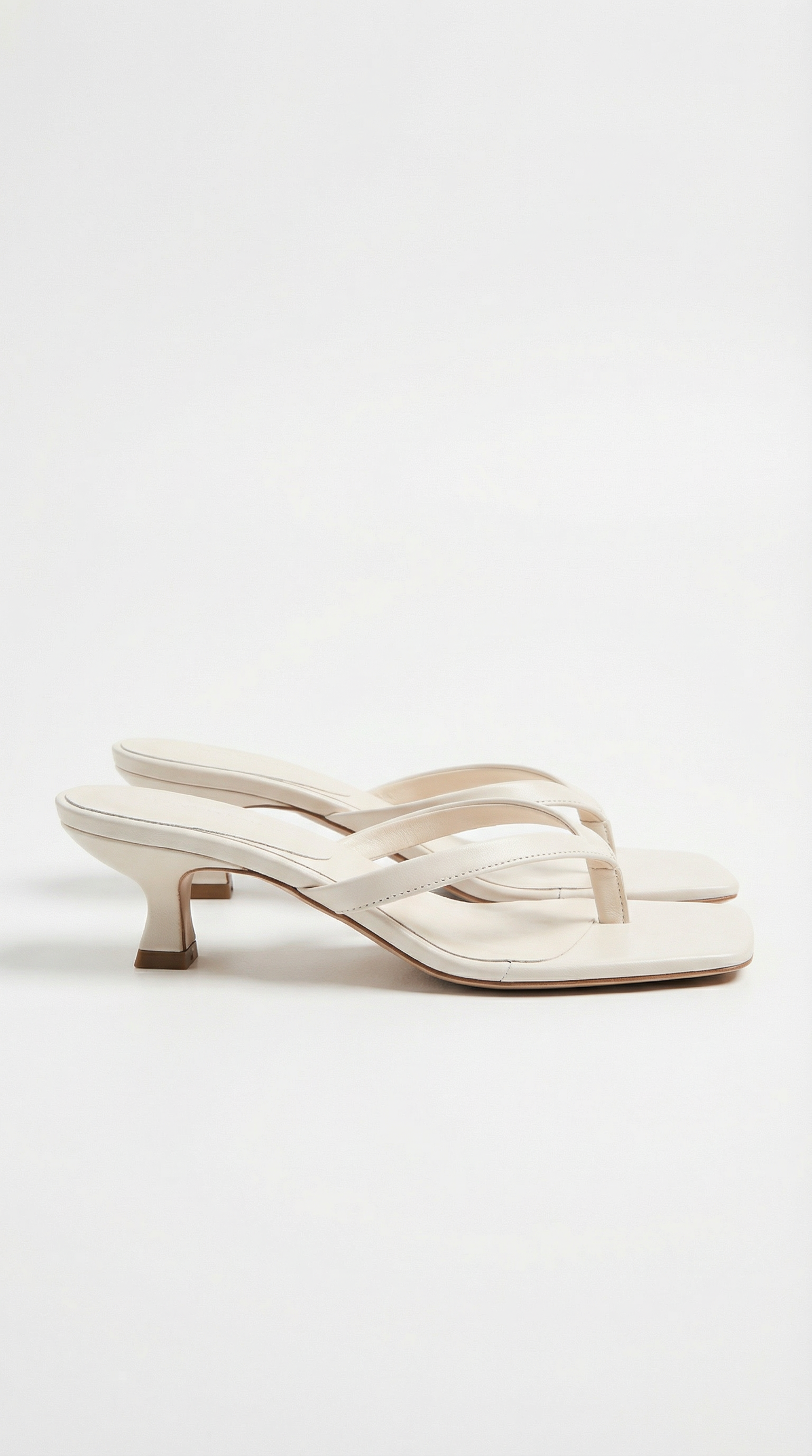 Jessica Kitten Heel Thong Sandals