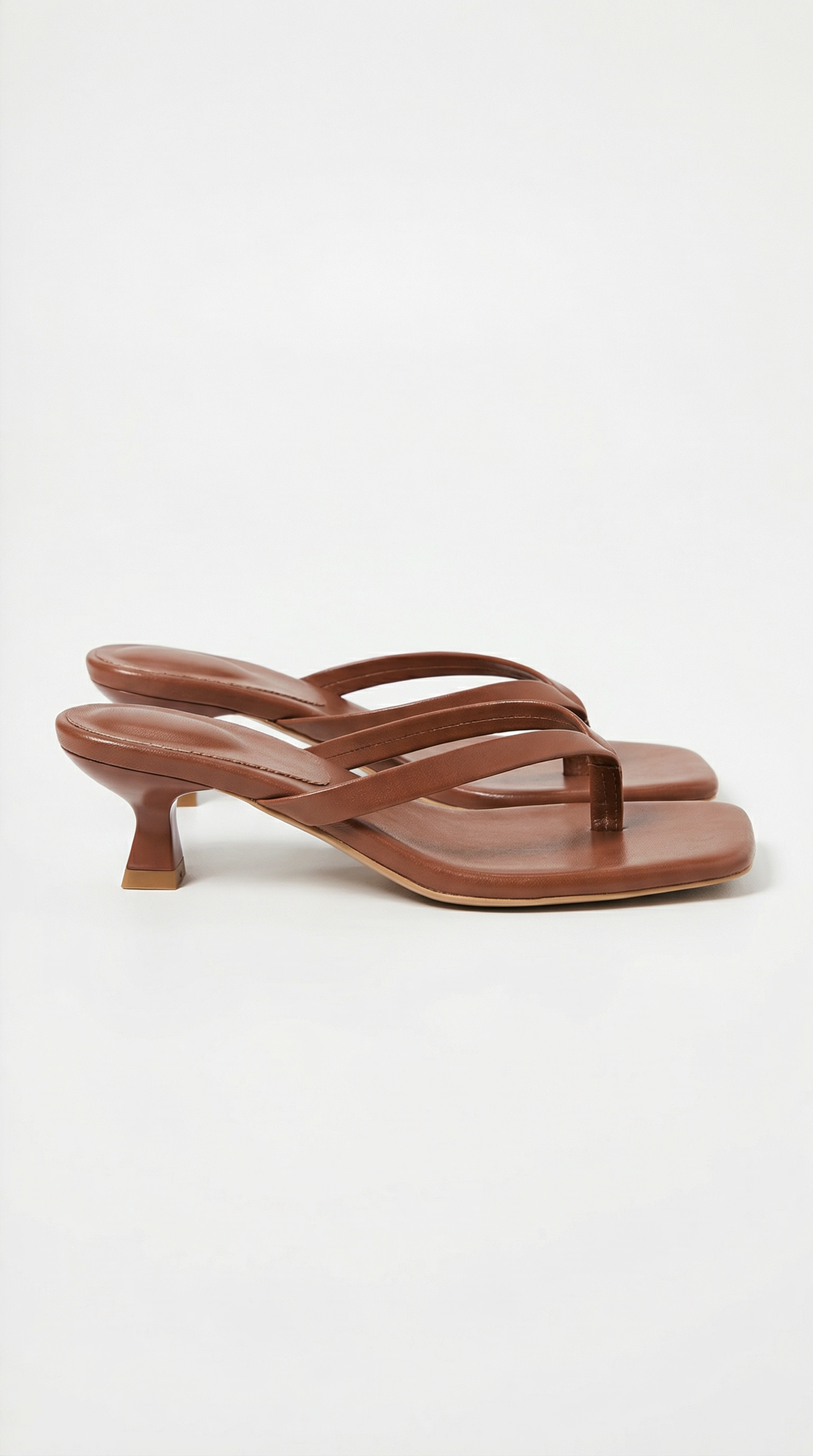 Jessica Kitten Heel Thong Sandals