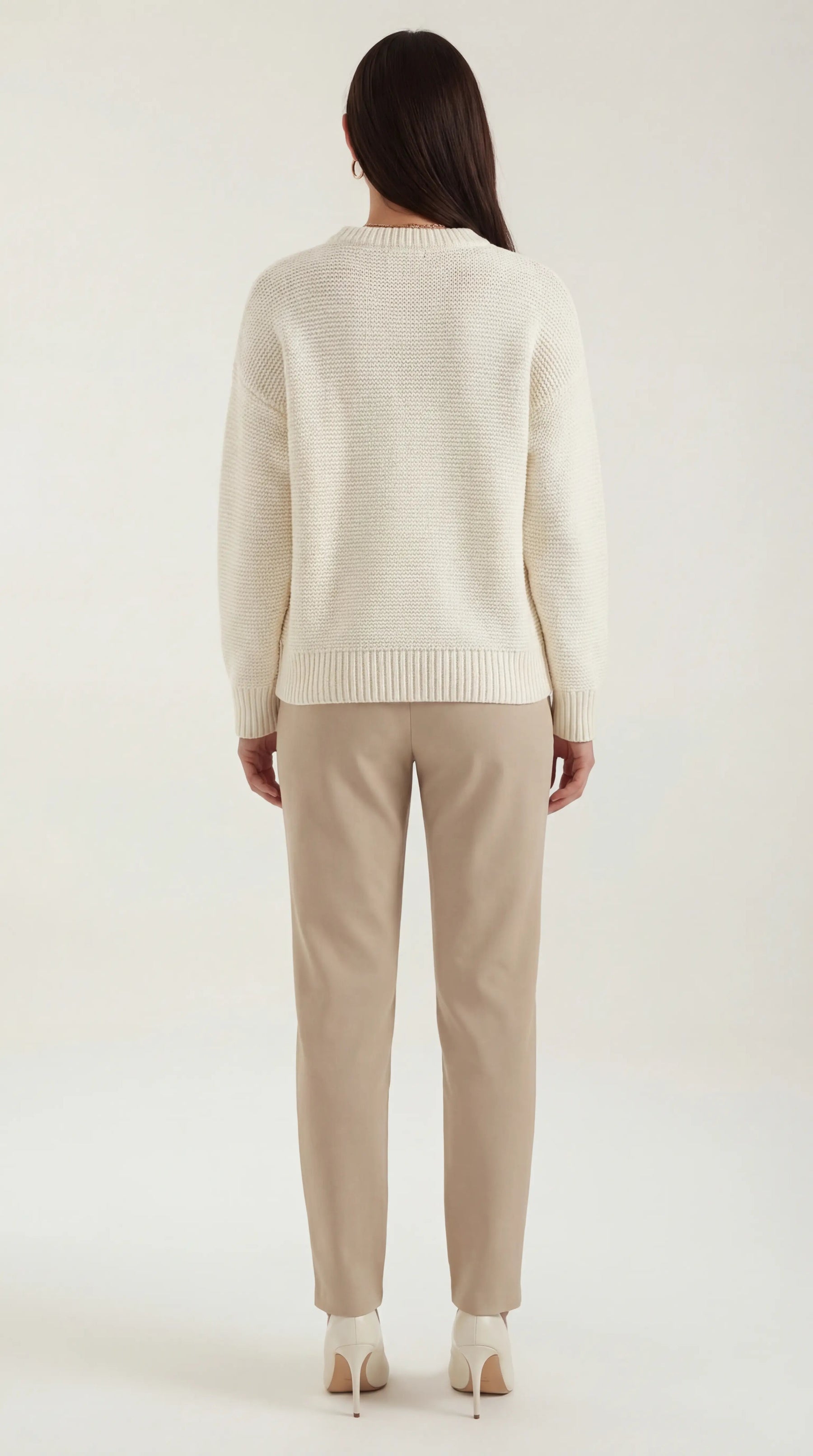 Julia textured knit sweater