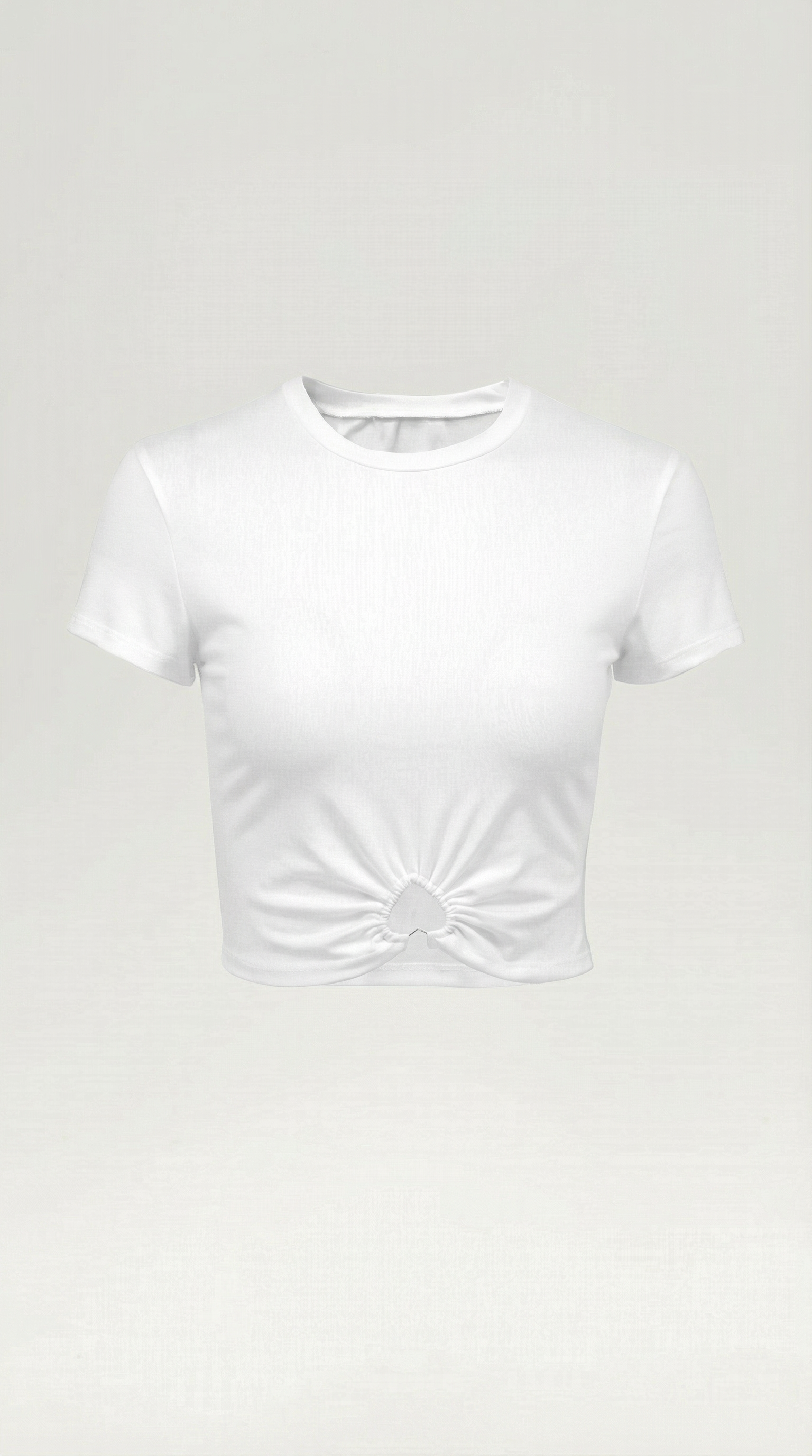 Short-sleeved T-shirt with moon print