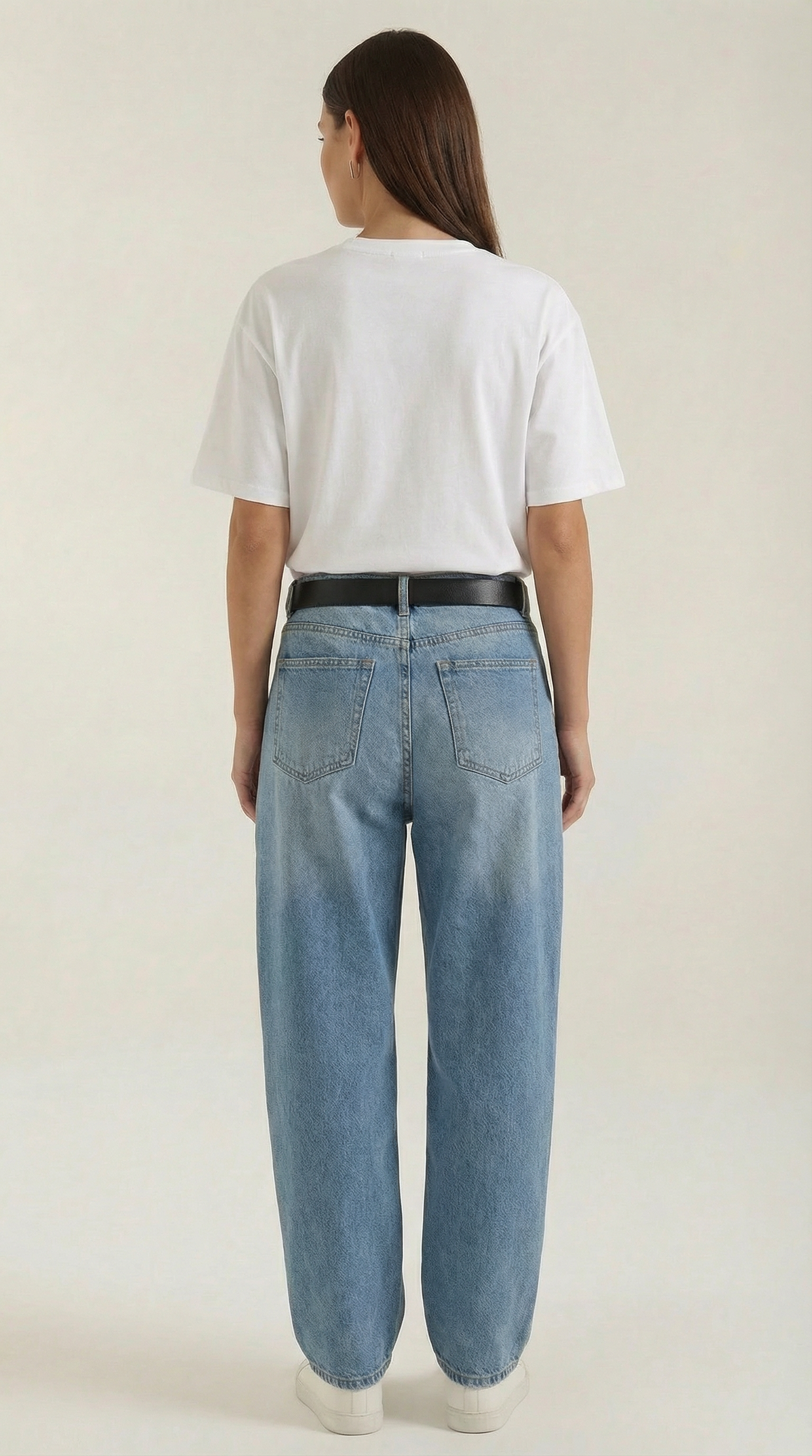'Natalia' Oversized T-Shirt with Graphic Design