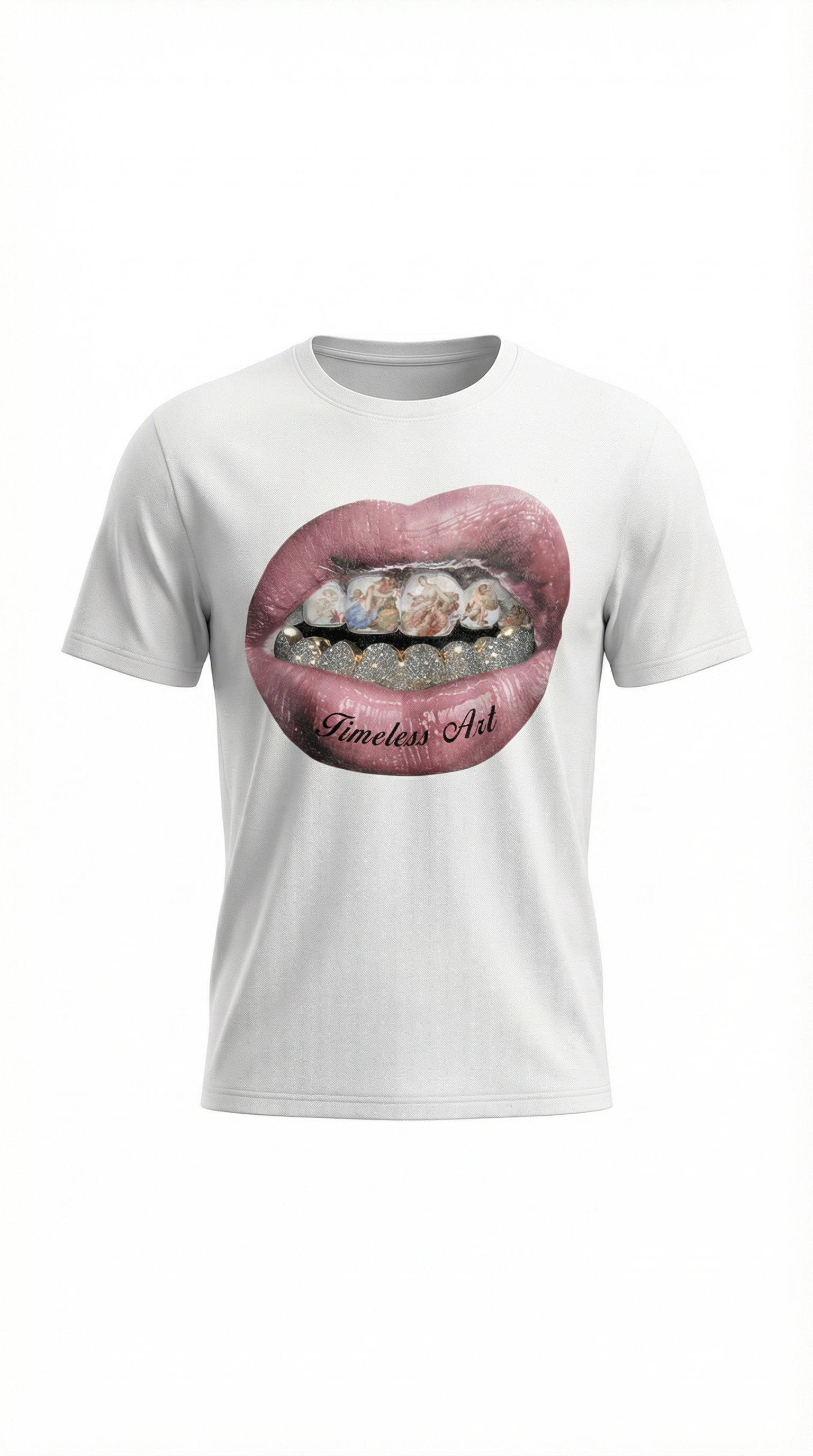 'Natalia' Oversized T-Shirt with Graphic Design