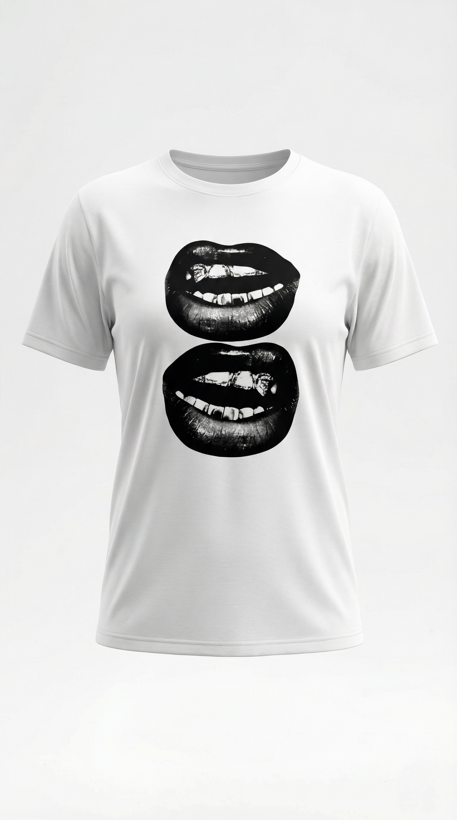 'Natalia' Oversized T-Shirt with Graphic Design