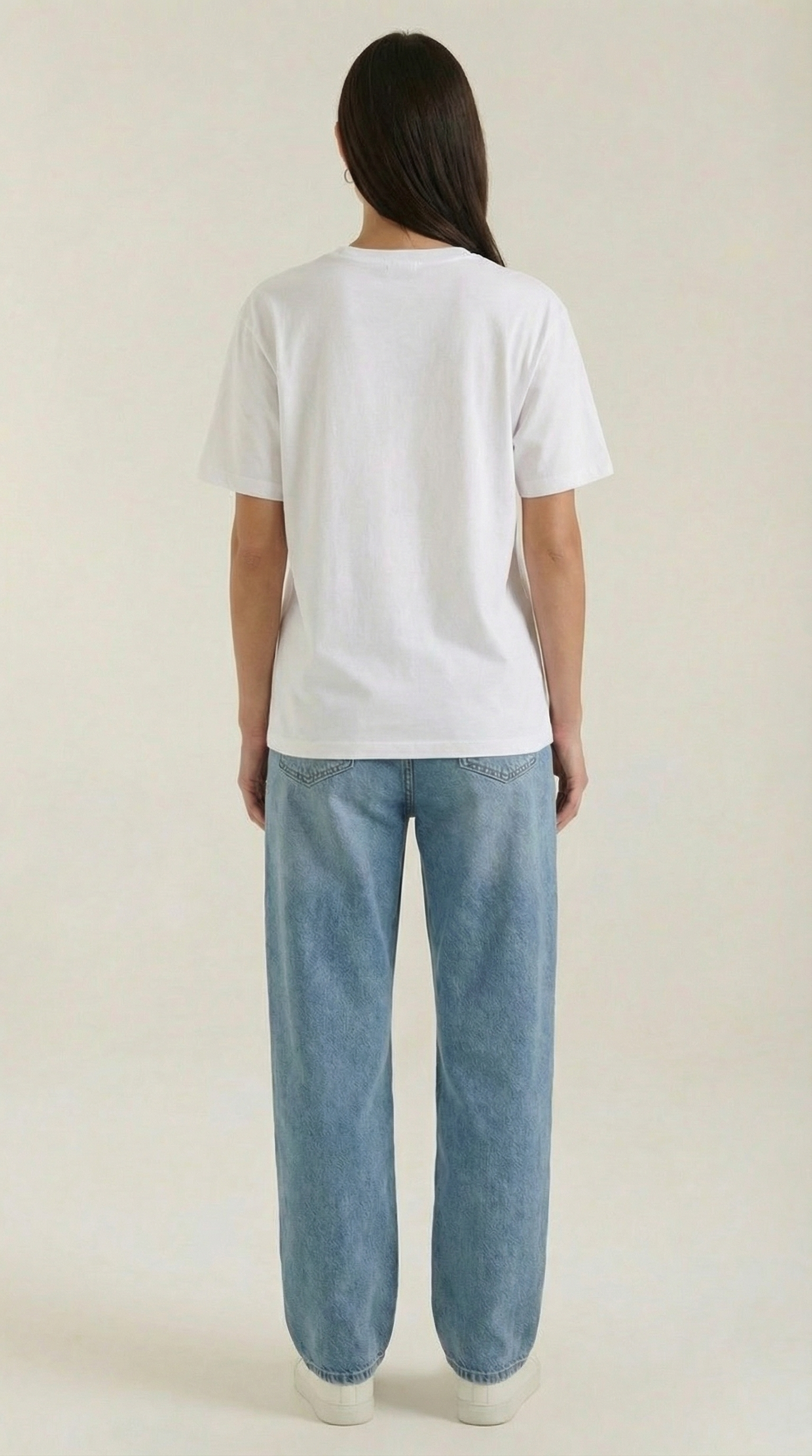 'Natalia' Oversized T-Shirt with Graphic Design