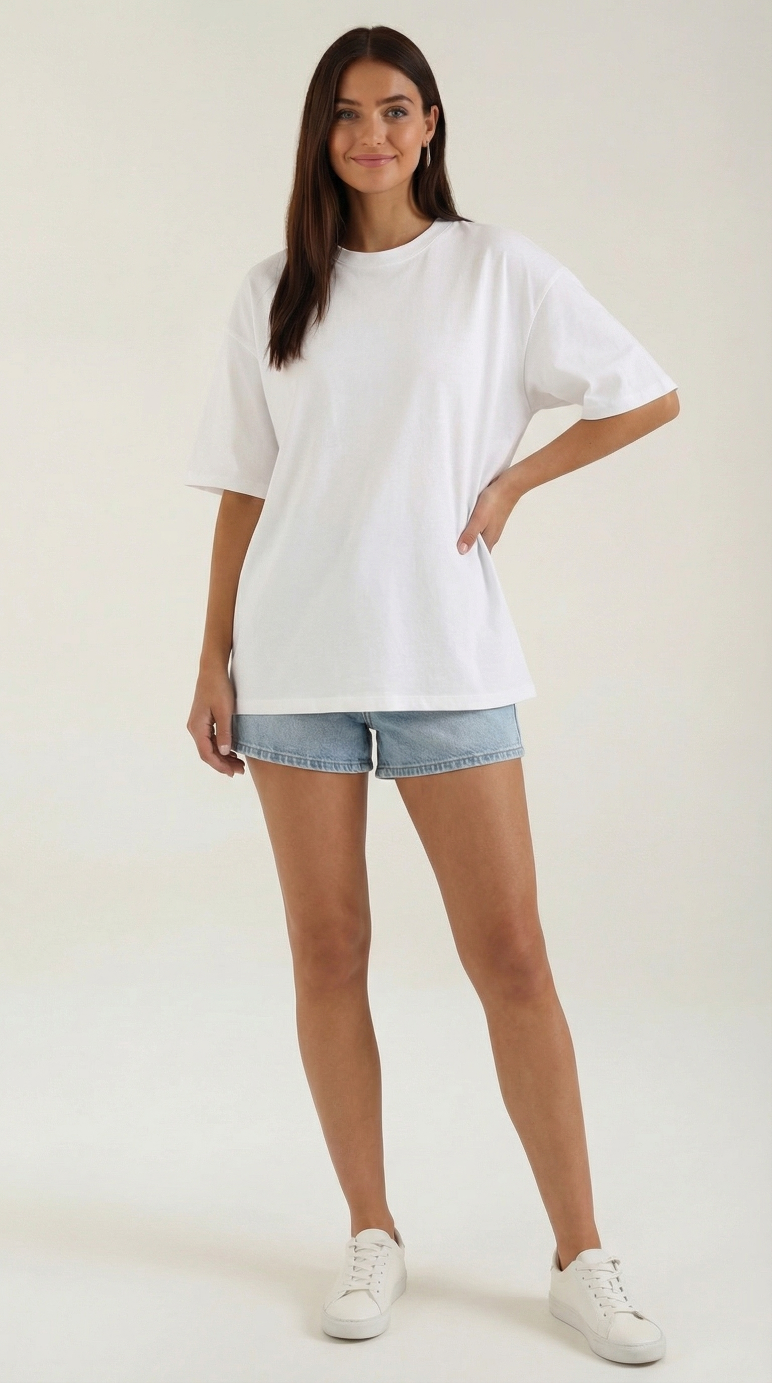 Oriana Basic Oversized T-Shirt