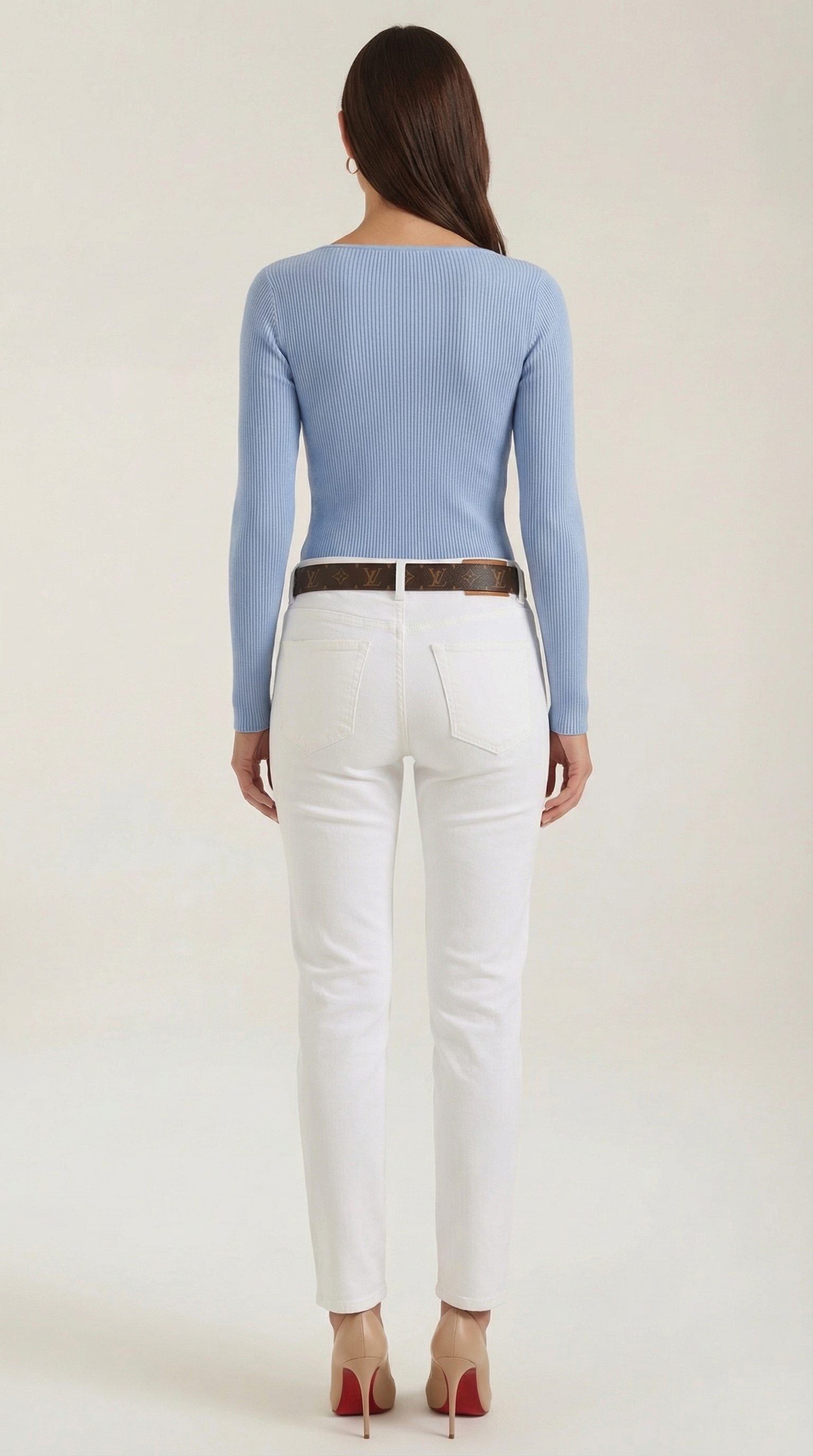 Ruth Cloud - Knitted Long Sleeve T-Shirt