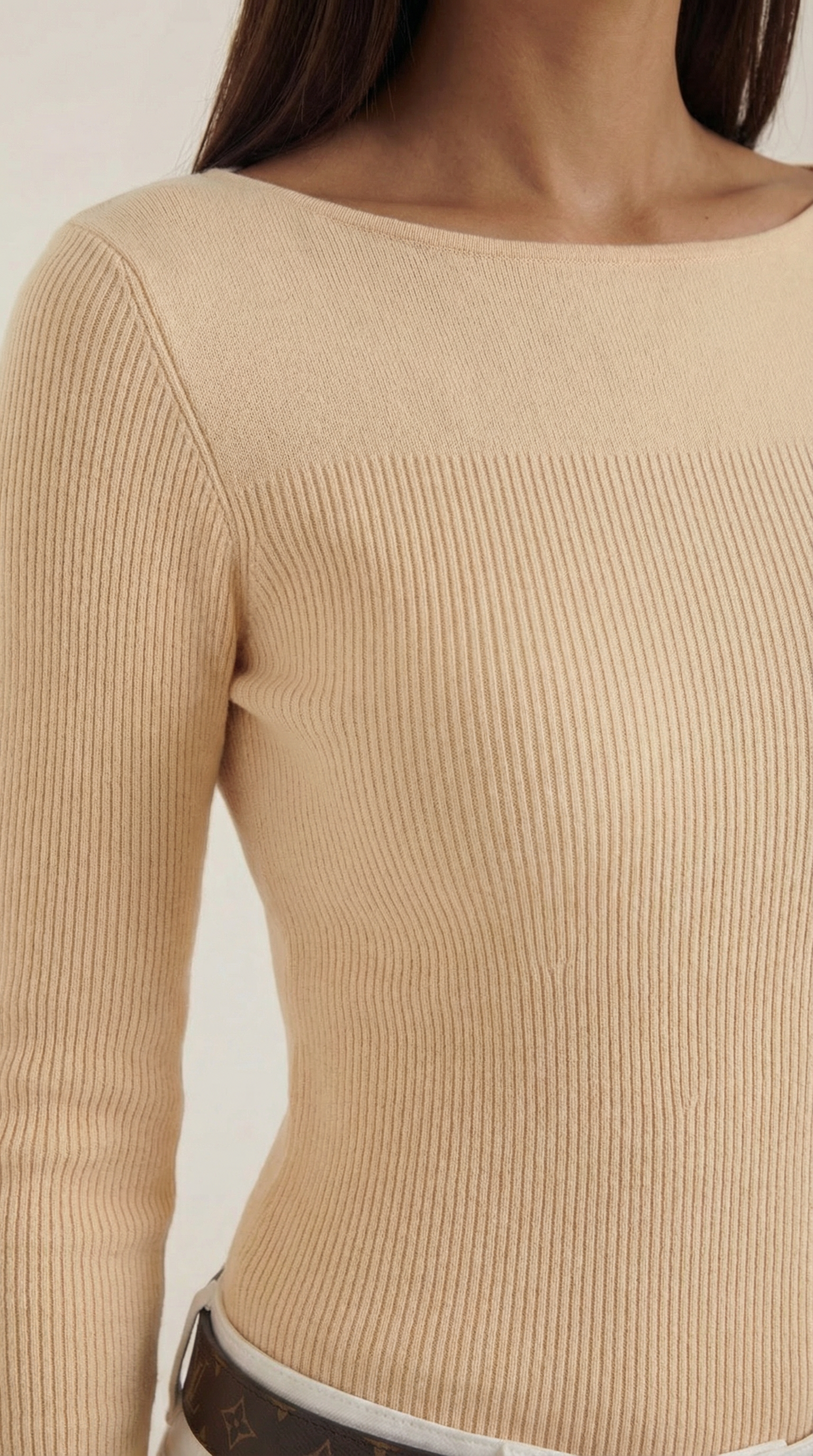 Ruth Cloud - Knitted Long Sleeve T-Shirt