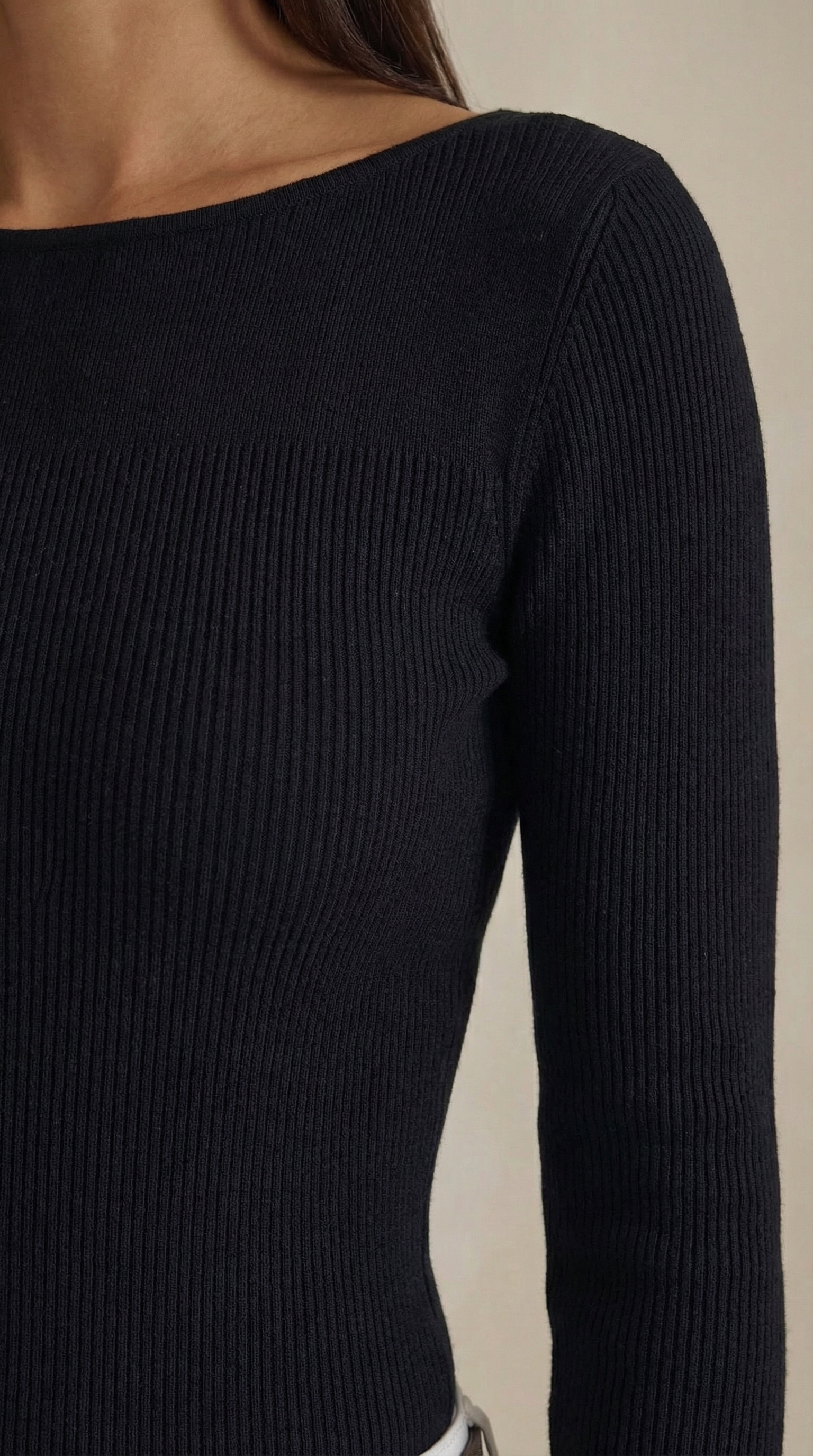 Ruth Cloud - Knitted Long Sleeve T-Shirt