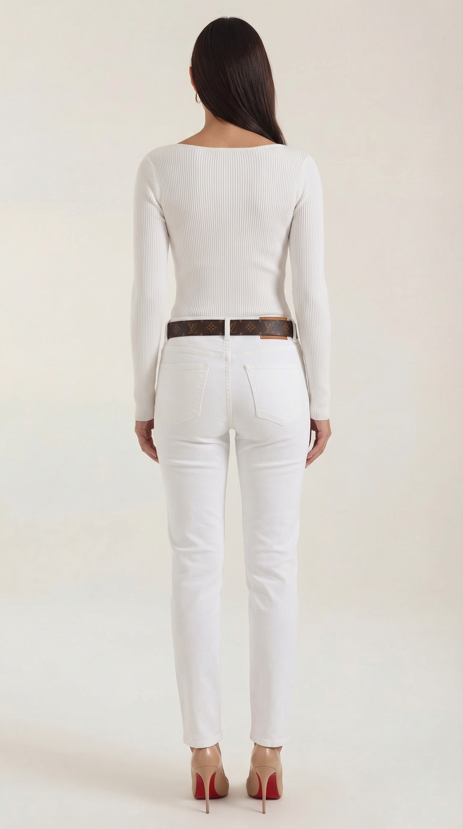 Ruth Cloud - Knitted Long Sleeve T-Shirt