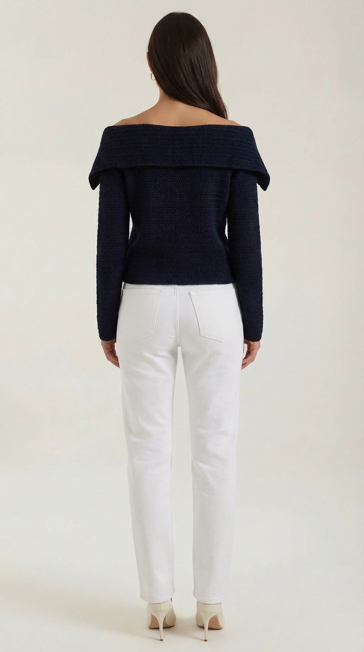 Sarah asymmetrical knit top