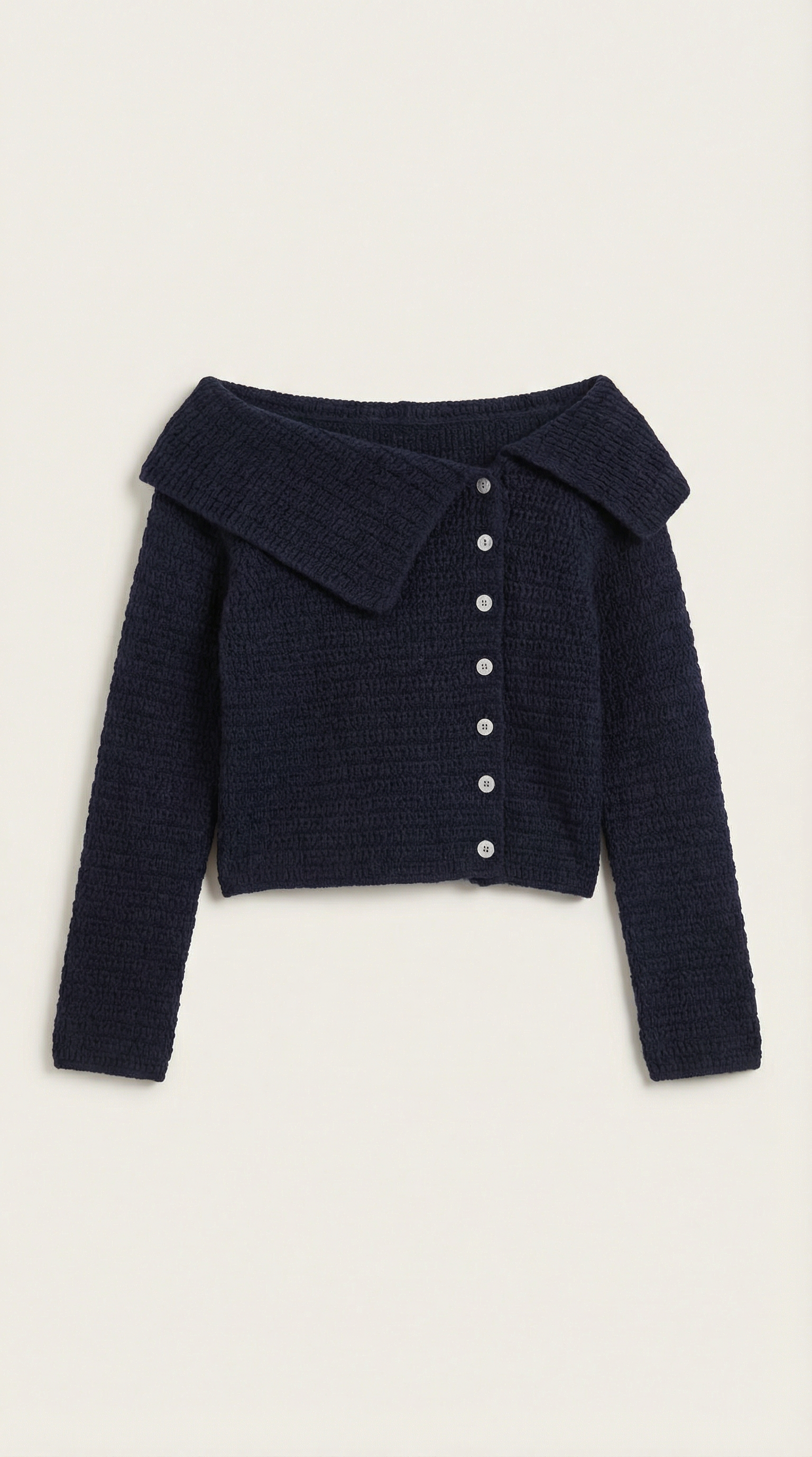 Sarah asymmetrical knit top