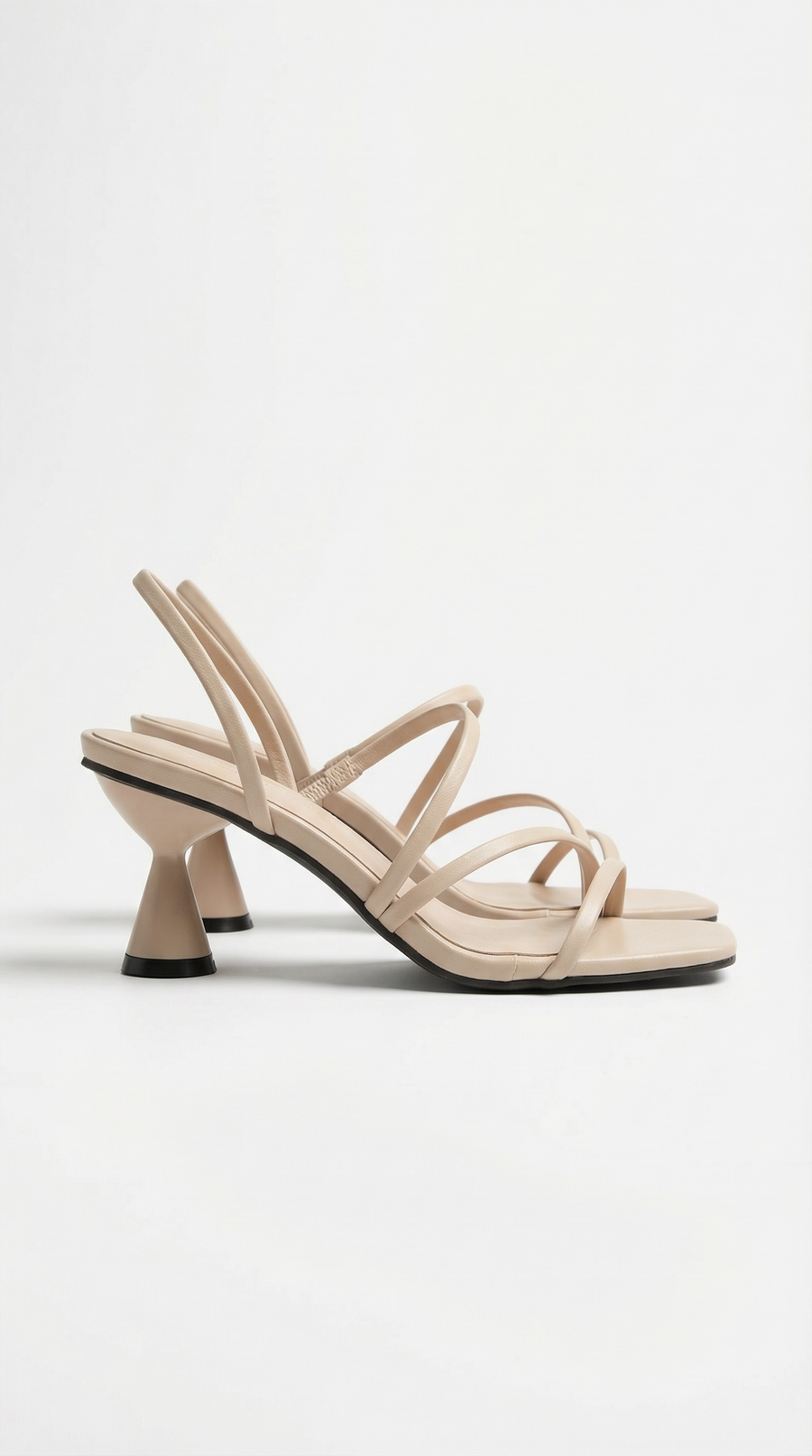 Stephanie High-Heel Strap Sandals